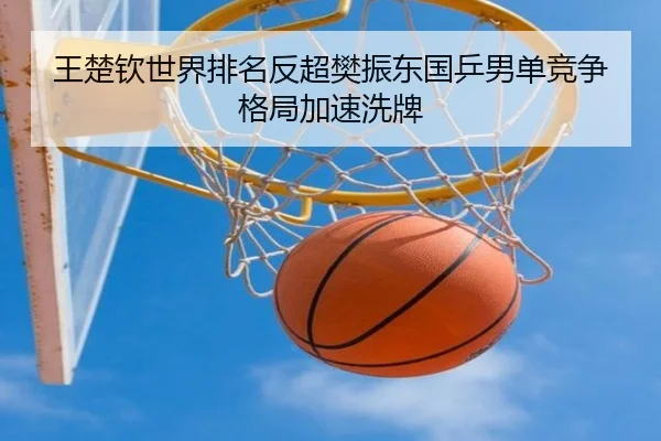 王楚钦世界排名反超樊振东国乒男单竞争格局加速洗牌